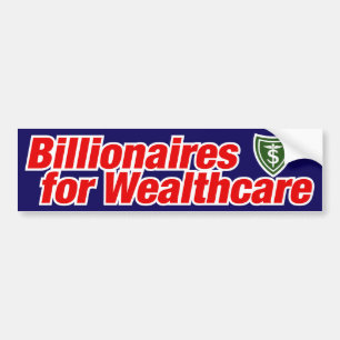 Pegatina Para Coche Multimillonarios para Wealthcare