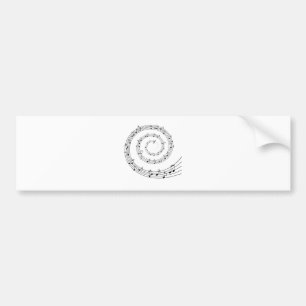 Pegatina Para Coche Música