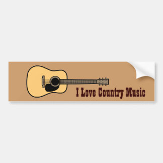 Pegatina Para Coche Música country