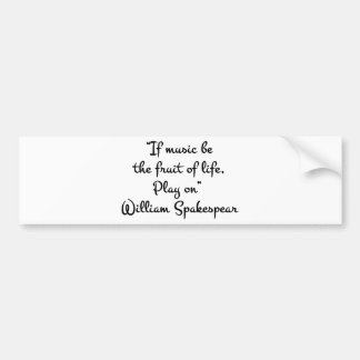 Pegatina Para Coche musicFruit