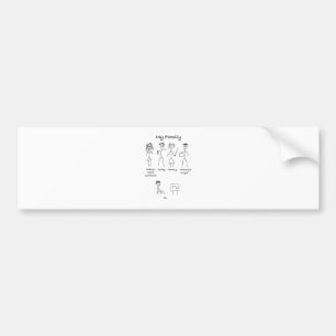 Pegatina Para Coche My-Family-4