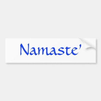 Pegatina Para Coche Namaste
