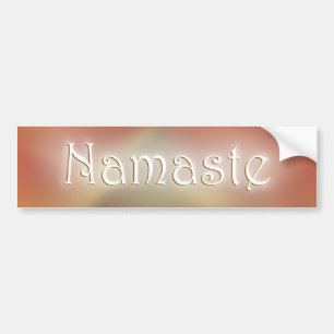 Pegatina Para Coche Namaste