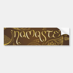 Pegatina Para Coche Namaste