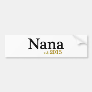 Pegatina Para Coche Nana Est 2013