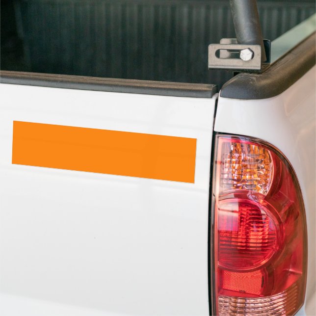 Pegatina Para Coche Naranja (En Camión)