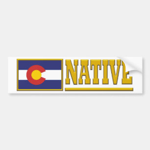 Pegatina Para Coche Nativo de Colorado