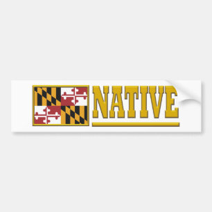 Pegatina Para Coche Natural de Maryland