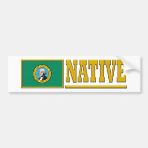 Pegatina Para Coche Natural de Washington