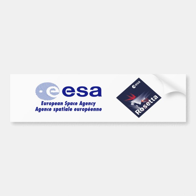 Pegatina Para Coche Nave espacial de Rosetta (Frente)