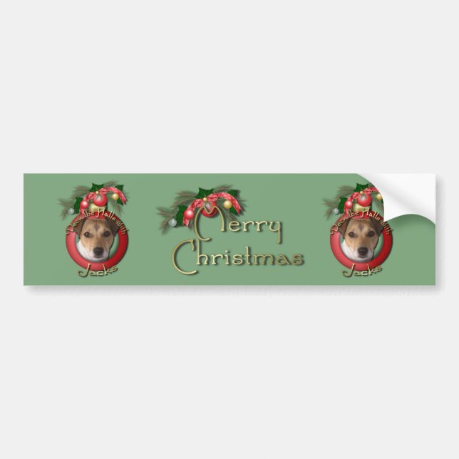 Pegatina Para Coche Navidad - cubierta los pasillos - enchufes (Frente)
