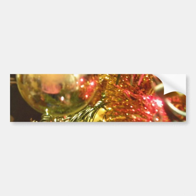 Pegatina Para Coche Navidad reflector (Frente)