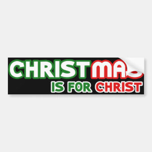 Pegatina Para Coche Navidades es para Jesucristo Cristianos Unidos