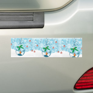Pegatina Para Coche Navidades Fish Splat