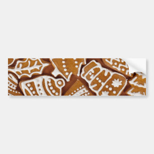 Pegatina Para Coche Navidades Gingerbread Holiday Cookies