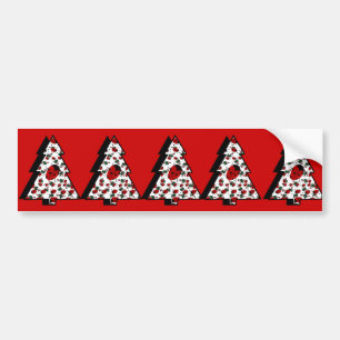 PEGATINA PARA COCHE NAVIDADES LADYBUGS
