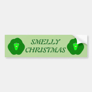 Pegatina Para Coche Navidades malignos Personalizado de Bruselas Sprou