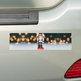 Pegatina Para Coche Navidades SlipperyOrnamento figurio nutcracker de