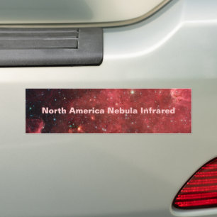 Pegatina Para Coche Nebulosa Norteamérica Infrarroja