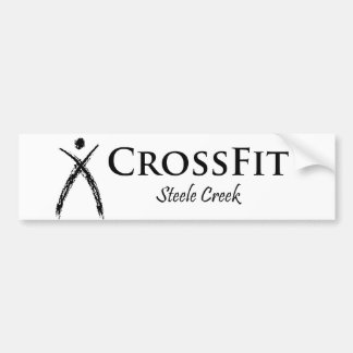 Pegatina Para Coche Negro del logotipo de CrossFit