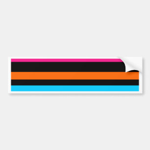 Pegatina Para Coche Neon stripes