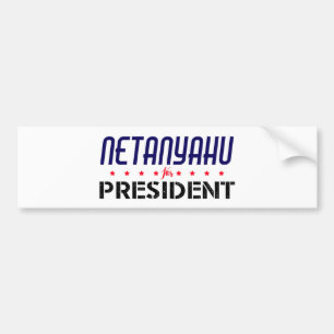 Pegatina Para Coche Netanyahu para el presidente