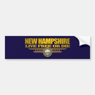 Pegatina Para Coche New Hampshire (SP)