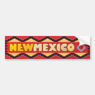 Pegatina Para Coche New México - tierra del encantamiento