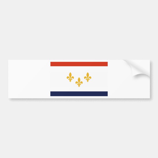 Pegatina Para Coche New Orleans (Frente)