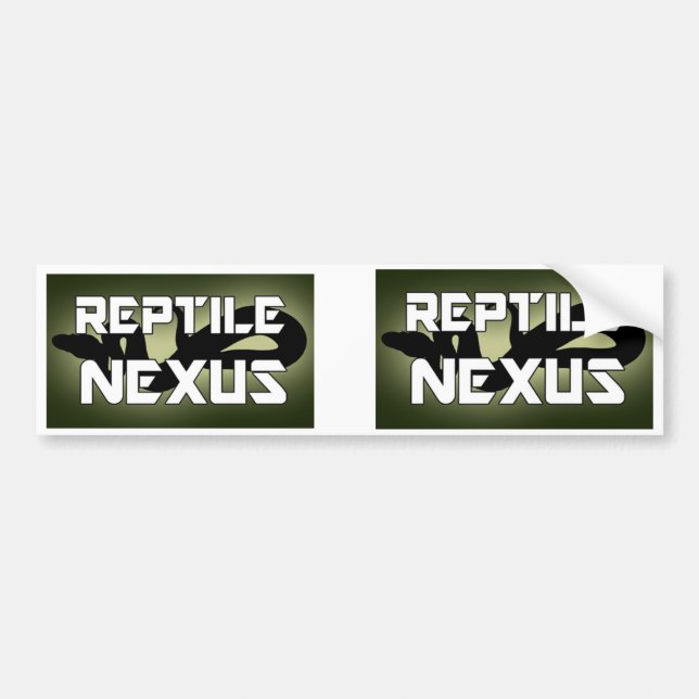 Pegatina Para Coche Nexo del reptil (Frente)