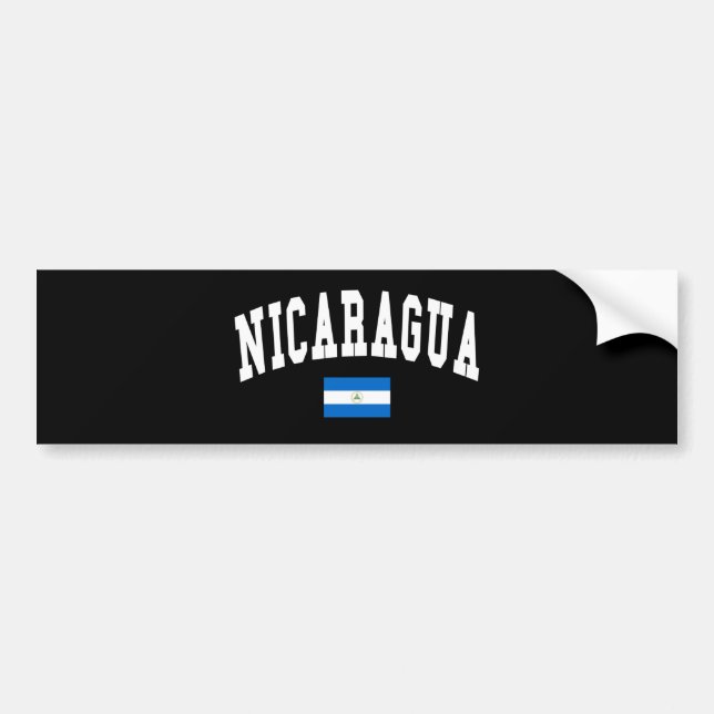 PEGATINA PARA COCHE NICARAGUA (Frente)