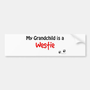 Pegatina Para Coche Nieto de Westie