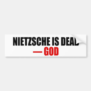Pegatina Para Coche Nietzsche es muerto