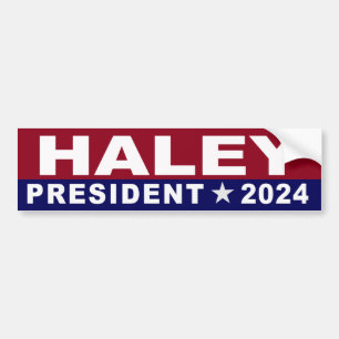 Pegatina Para Coche Nikki Haley para presidente 2024