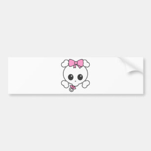 Pegatina Para Coche Niña Skully