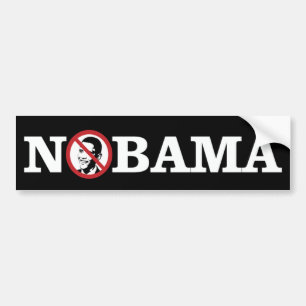 Pegatina Para Coche Ningún Obama
