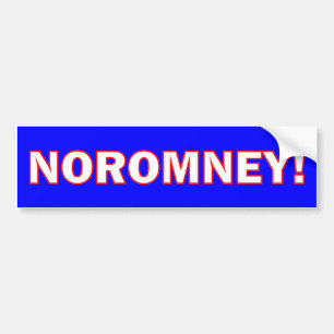 Pegatina Para Coche Ningún Romney