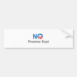 Pegatina Para Coche Ninguna promesa guardada