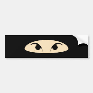 Pegatina Para Coche Ninja Face