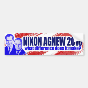 Pegatina Para Coche Nixon/Agnew 2016