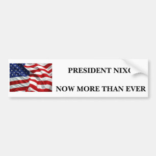Pegatina Para Coche Nixon para el presidente - modificado para