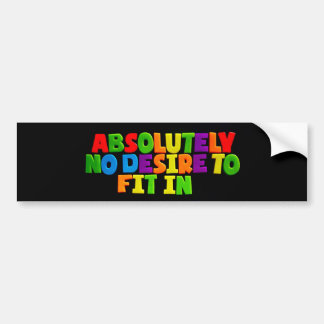 Pegatina Para Coche No: 95 ASOLUTELY NO .. bumper sticker from TFDG