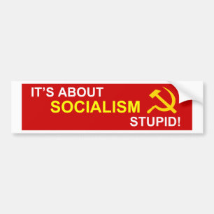 Pegatina Para Coche No al socialismo
