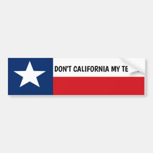 Pegatina Para Coche No califiques mi Texas