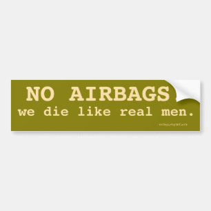 PEGATINA PARA COCHE ¡NO HAY AERONAVES!