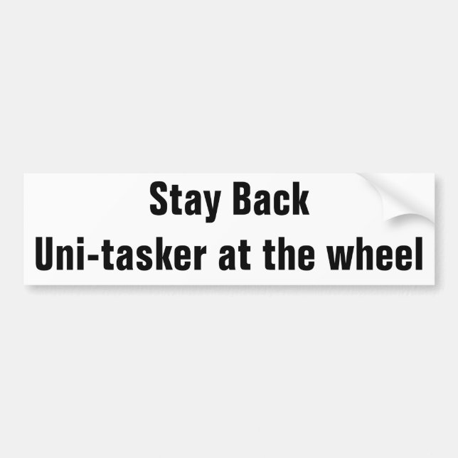 Pegatina Para Coche No me muevas (Frente)