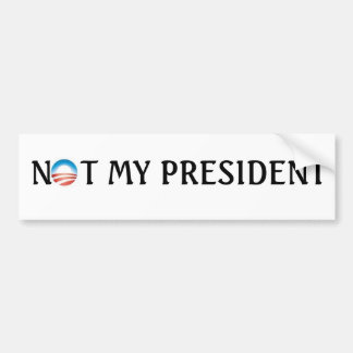 Pegatina Para Coche no mi presidente