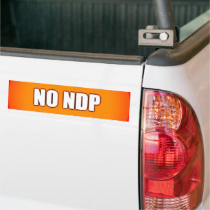 PEGATINA PARA COCHE NO NDP