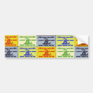 Pegatina Para Coche No pise en mí el arte pop