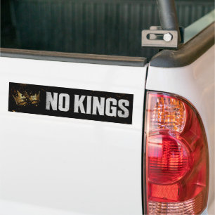 Pegatina Para Coche No Reyes Protestan